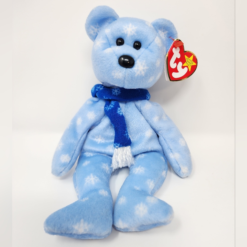 Ty Original Beanie Baby Holiday Teddy Bear 1999